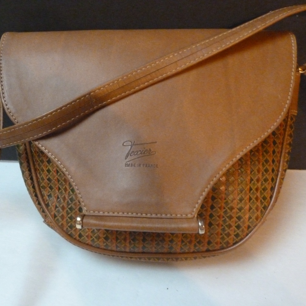 TEACIER SHOULDER PURSE FRANCE10W X 7H